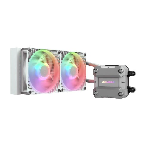 COUGAR クーガー CGR-PSDUTRGB-W-240 Poseidon Ultra 240 ARGB White/360mm水冷CPUクーラー/ホワイト/流体力学を応用