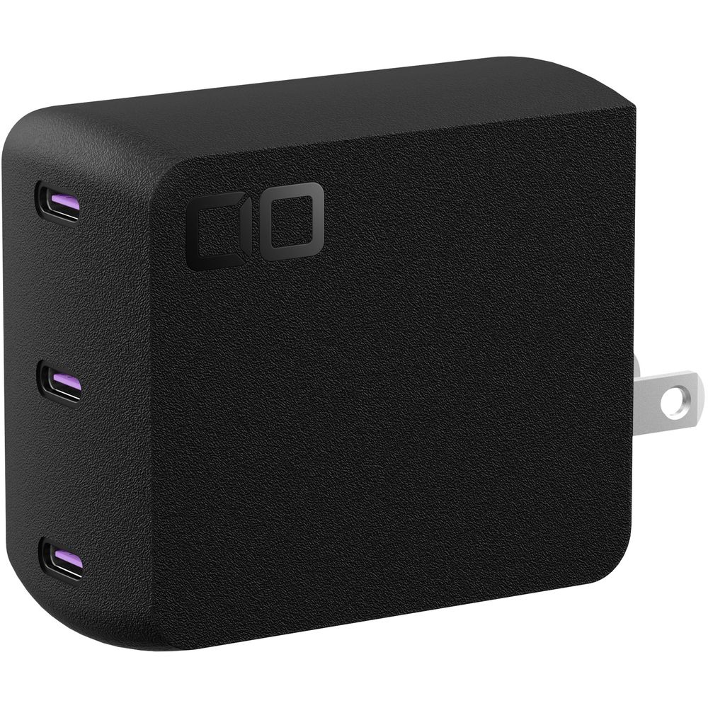 スマホアクセサリー CIO CIO-G100W3C1A-N-BK BLACK ヨドバシ.com - CIO USB急速充電器 Novaport QUADII USB PD