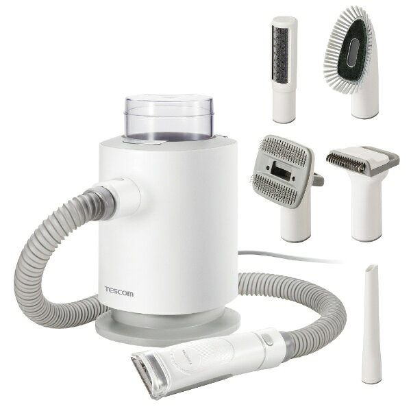 TESCOM｜テスコム ペット用品 グルーミングキット 5in1 PET-TK02WH