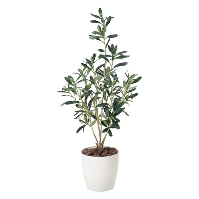 人工観葉植物 光の楽園/光触媒 オリーブ/379P75 10 造花 アーティフィシャルフラワー 造花葉物 造花・人工観葉植物 高さ～100cm