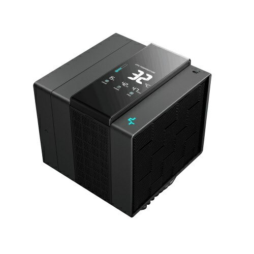 Deepcool R-ASN4-BKNVMD-G ASSASSIN IV VC VISION/ フラグシップ空冷CPUクーラー/ ベイパーチャンバー採用/ デジタルパネル搭載/ Intel LGA1851/ 1700/ 1200/ 1150/ 1151/ 1155/ 2066/ 2011-v3/ 2011/ AMD AM5/ AM4