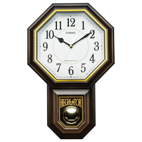 楽天市場】ノア精密 振り子時計 西洋館 W-670 BR(1台) | 価格比較