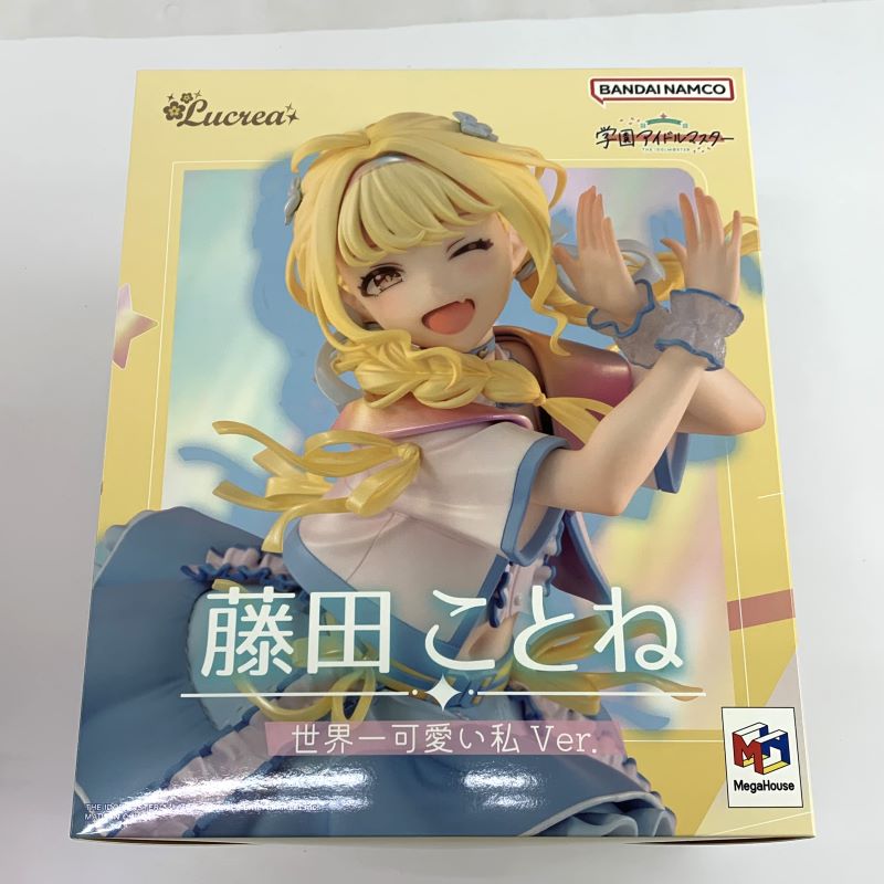 Lucrea 学園アイドルマスター 藤田ことね 世界一可愛い私 Ver. 1/7 完成品フィギュア メガハウス
