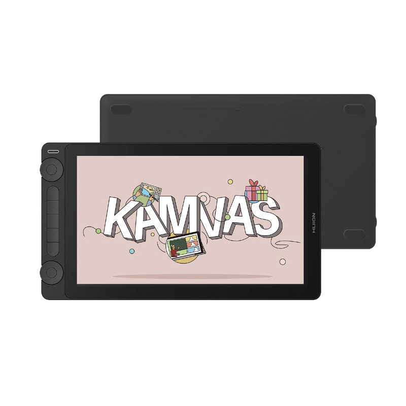 HUION Kamvas Pro 19 (4K) 液晶ペンタブレット 美品 HUION 液タブ Kamvas Pro 19 4K UHD(3840*2160) 18.4型、 タッチ
