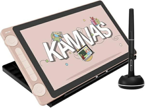 美品 HUION 液タブ 液晶タブレット Kamvas 13 Gen 3 ピンク Huion 新型 Kamvas 13 Gen 3 デジタル描画ペンディスプレイ