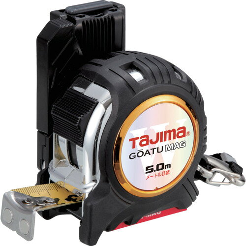 TJMデザイン 剛厚G 25mm幅5.0m 左セフダブルマグ右基点目盛 GASFGLWM2550LR