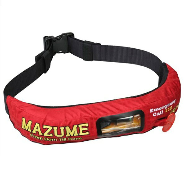 mazume ライフジャケット MZLJ-841 mazume インフレータブルウエスト 2…