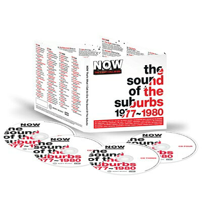 NOW（コンピレーション） / Now That’s What I Call An Era:  The Sound Of The Suburbs:  1977 – 1980 ＜Standard Edition＞ (4CD)【通常盤