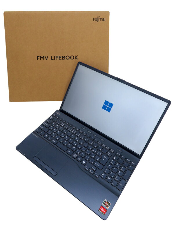 FUJITSU｜富士通 ノートパソコン FMV AHシリーズ LIFEBOOK AH480/J メタリックブルー FMVA480JLA 15.6型 /Windows11 Home /AMD Ryzen 7 /メモリ：16GB /SSD：25…