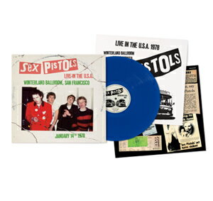 Sex Pistols セックスピストルズ / Live In The U.S.A. 1978, San Francisco ブルー・ヴァイナル仕様 / アナログレコード