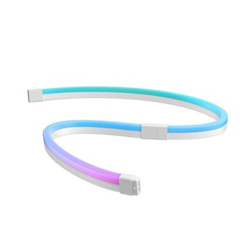 Deepcool R-EA080-WHA2NN-G EA080/ ARGB LEDストリップ/ 長さ400mmモデル/ 柔らかくさまざまな場所に使える/ マザーボード同期対応/ 簡単な取り付け