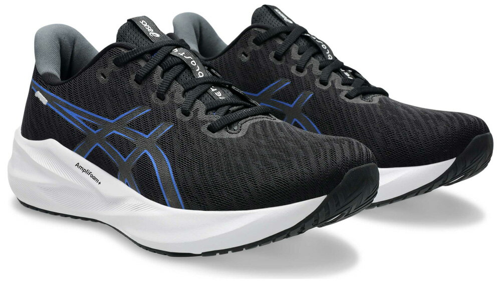 アシックス メンズ ランニングシューズ VERSABLAST 4 WIDE Black/Illusion Blue・サイズ：25.0cm 1011B982-002-25.0 asics