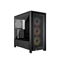 CORSAIR コルセア PCケース ATX /Micro /Extended /Mini-ITX FRAME 4000D RS ARGB ブラック CC-9011296-WW