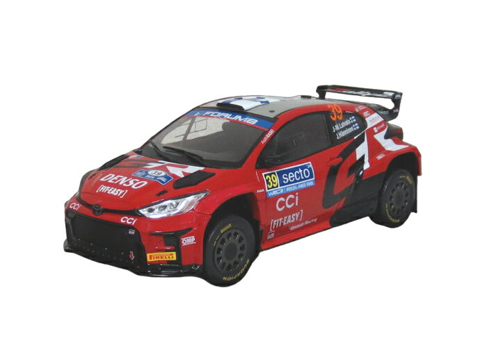 楽天市場】国際貿易 イクソ 1/43 トヨタ GR ヤリス Rally1 2024年