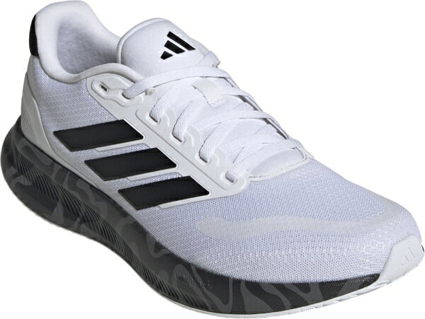 アディダス｜adidas メンズ ランニングシューズ コアランナー 5 ランニング CORERUNNER 5 Running フットウェアホワイト×コアブラック×グレーフォー JI0872 /27…