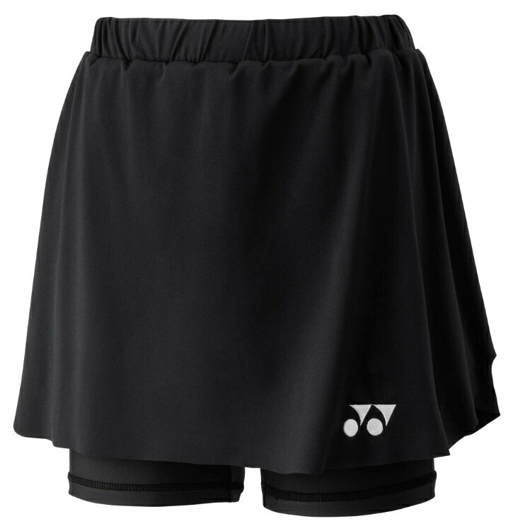 YONEX ヨネックス ウィメンズスカート インナースパッツツキ 26181 色 : ブラック サイズ : XO