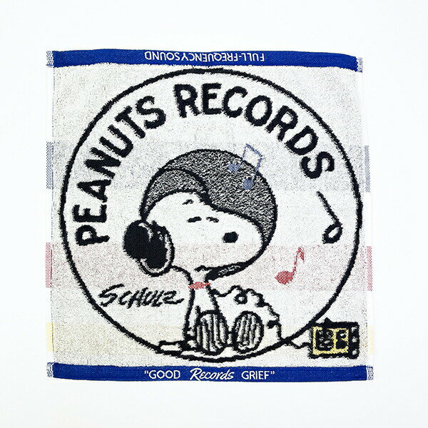 ピーナッツ　ウォッシュタオル　アイボリー　ＰＮ４６７３