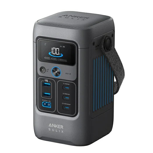 ANKER アンカー Anker ポータブル電源 Solix C200 DC Portable Power Station ダークグレー A17275Z1 1695
