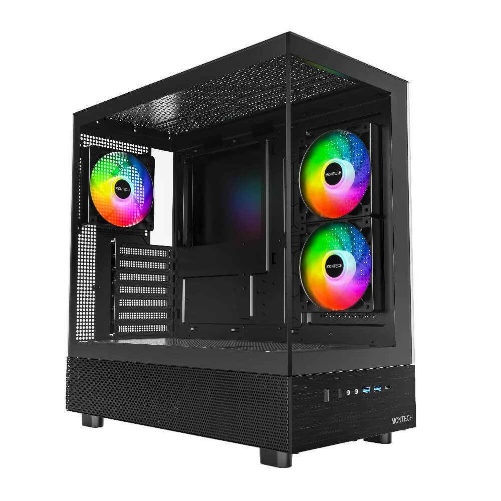 Fractal Design PCケース FD-C-POS1A-02 Amazon | Fractal Design Pop Silent Black TG Clear Tint ミドル