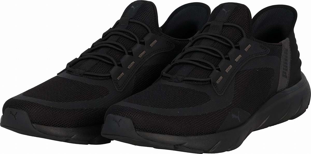 プーマ ユニセックス ソフトライド フレックスレース イーズイン ALT シューズ PUMA Black/Flat Dark Gray・サイズ：27.5cm PJ-31199602-275