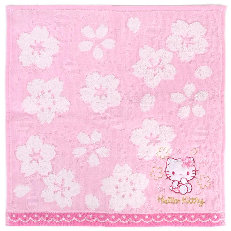 ハローキティ　プチタオル（さくら）