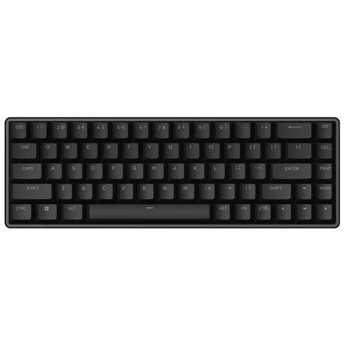 エーティーケー｜ATK ゲーミングキーボード ラピッドトリガー対応 MADLIONS FIRE68 英語配列 ブラック FIRE68-BK 有線 /USB