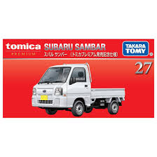 トミカプレミアム　２７　スバル　サンバー　トミカプレミアム発売記念仕様