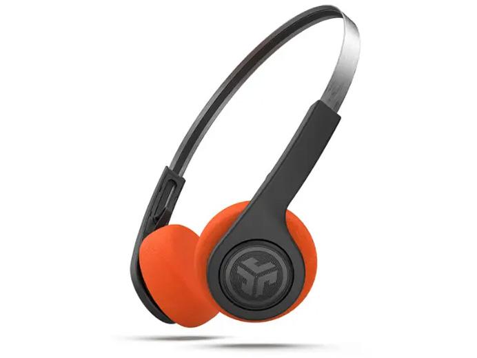 JLab ワイヤレスヘッドホン Rewind 2 Wireless Retro Headphones Black HBREWIND2BLK24WEB