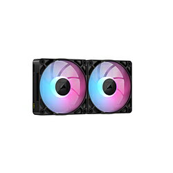 CORSAIR コルセア ケースファンx2 140mm /1600RPM iCUE LINK RX140 MAX RGB Dual Fans Starter Kit ブラック CO-9051036-WW