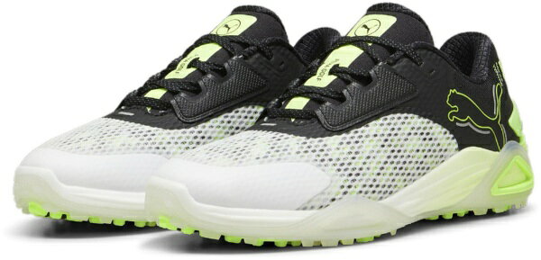 PUMA メンズ ゴルフ シャドウキャット ニトロ スパイクレス シューズ 310249 PUMA White-PUMA Black-Fizzy Apple 27.5