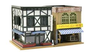 楽天市場】トミーテック ジオラマコレクション 建コレ193 喫茶店・パン