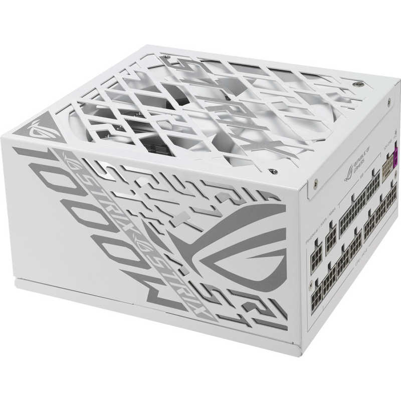 ASUS｜エイスース 電源ユニット ROG Strix 1000W Platinum White Edition ROG-STRIX-1000P-GAMING-WHITE