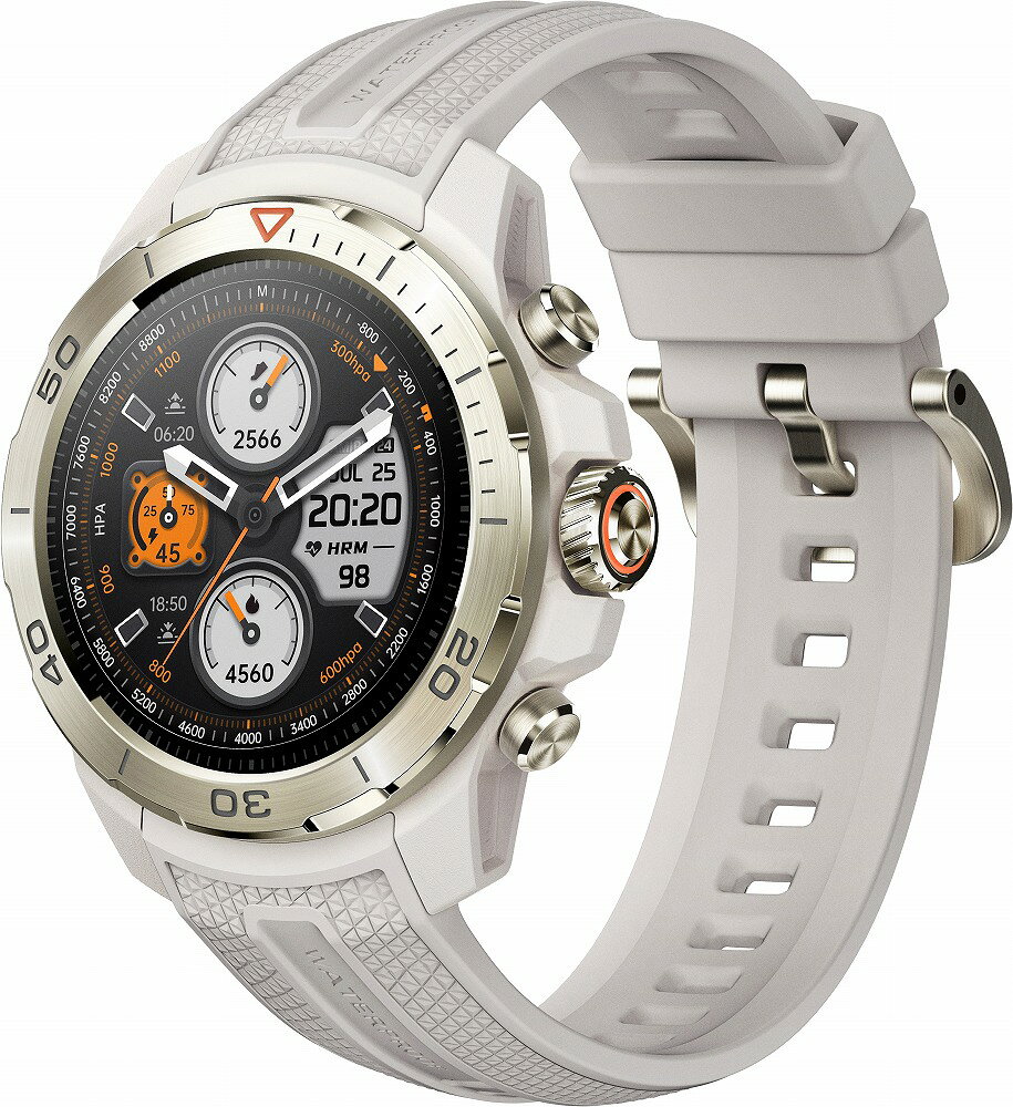 ミブロ Mibro スマートウォッチ Mibro Watch GS Explorer SP380013-C223 腕時計 ホワイト