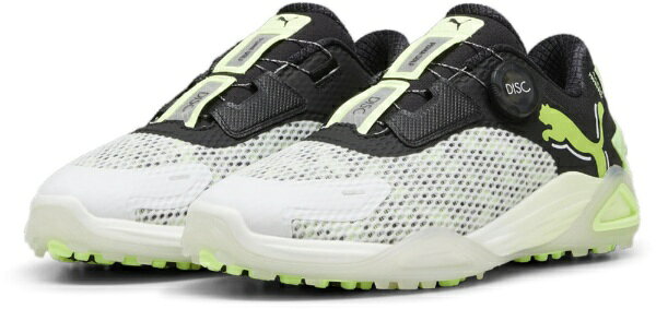 PUMA メンズ ゴルフ シャドウキャット ニトロ スパイクレス シューズ 310249 PUMA White-PUMA Black-Fizzy Apple 26.5