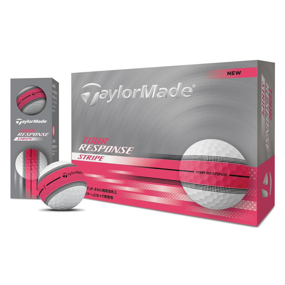 TAYLORMADE TOUR RESPONSE STRIPE 25 PK 12P