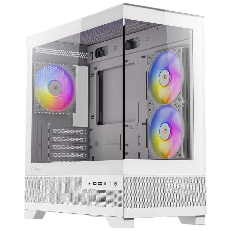 ANTEC PCケース Micro ATX /Mini-ITX ホワイト CX500M ARGB White CX500MARGBWhite