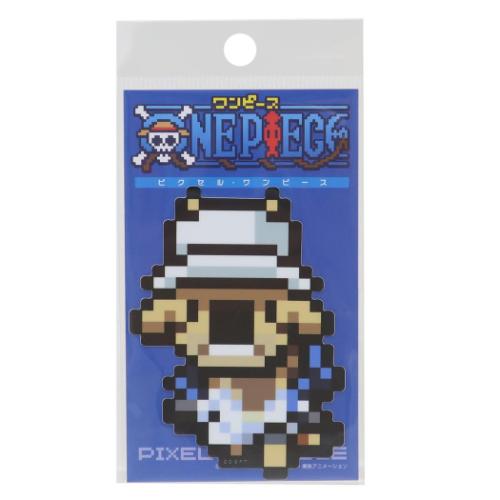 ワンピース ピクセルステッカー カク