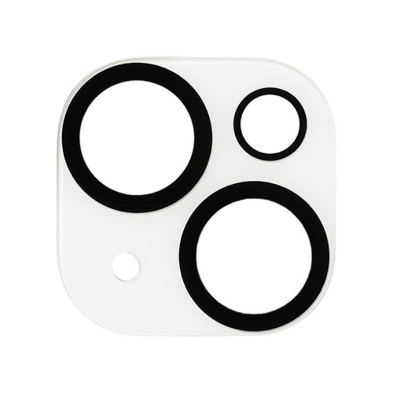 HAMEE｜ハミィ iPhone 15/15 Plus専用 iFace Tempered Glass Camera Lens Protector 強化ガラス カメラレンズプロテクター ホワイト 41-985304