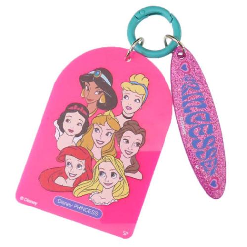 ディズニープリンセス キーリング アクリルキーホルダー PK ディズニー スモールプラネット カラーアクリルキーチェーン ノスタルジカシリーズ