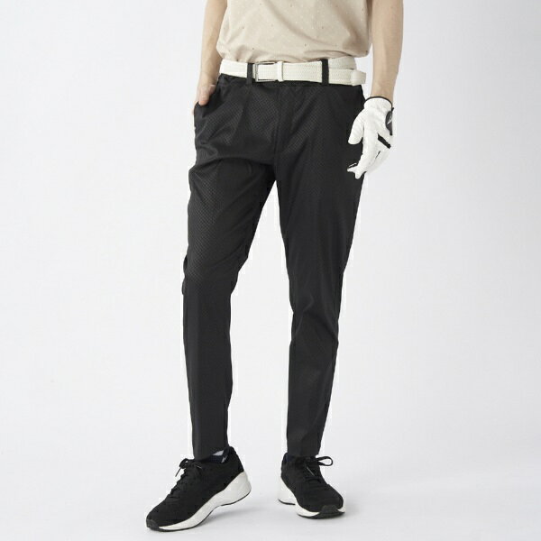 フィラゴルフ｜FILA GOLF メンズ ツイル9分丈テーパードパンツ ブラック 745300 /Lサイズ