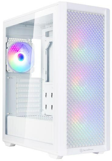 SilverStone｜シルバーストーン PCケース ATX、Micro-ATX、Mini-ITX / 白 FARA 515XR ホワイト SST-FA515XR-WG