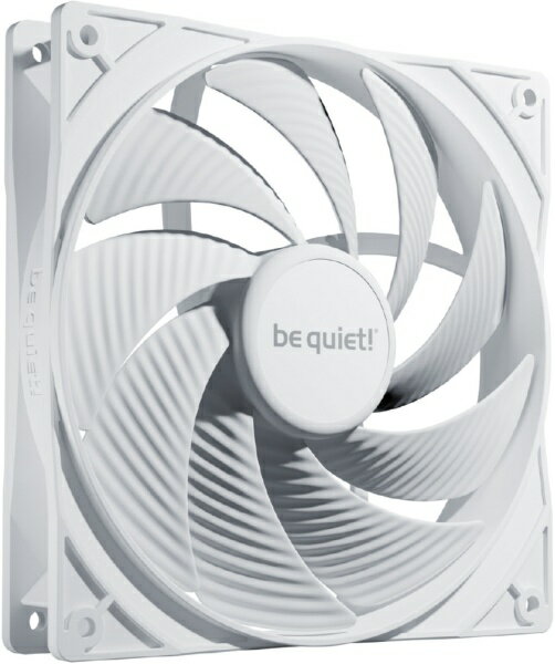 be quiet!｜ビー・クワイエット ケースファン 140mm /1800RPM PURE WINGS 3 PWM HS White ホワイト BL113