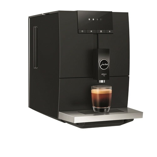 家庭用。カプセルではない、挽きたてのコーヒーを！ JURA ユーラ 12066 全自動コーヒーマシン ENA4 Full Metropolitan Black 家庭用/2メニュー