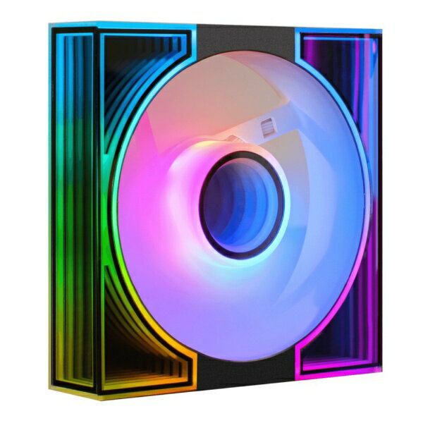 darkFlash｜ダークフラッシュ ケースファン 120mm /1600RPM DM8 ブラック DM8-BLACK-SINGLEFAN