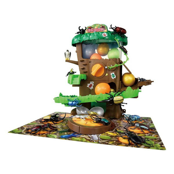 アニア　バトルもできるゾ　ガチャコロ昆虫ツリー