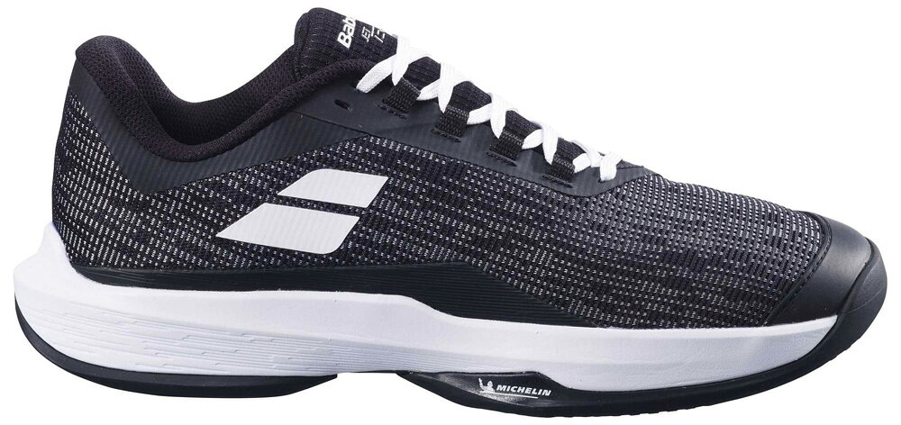BabolaT バボラ メンズ テニスシューズ ジェット テレ 2 サンドグラス オムニクレー ブラック/ホワイト・サイズ：28.5cm 3A0S25A687-2001-28.5 Jet Tere 2 Sand…