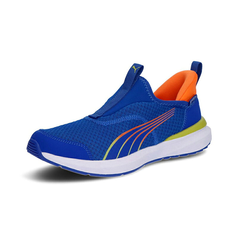 PUMA プーマ クルーズ PROFOAM EASE IN JR 23.5cm 07 ビビッドブルー/シーケルプ/オレンジグロー 397633-07