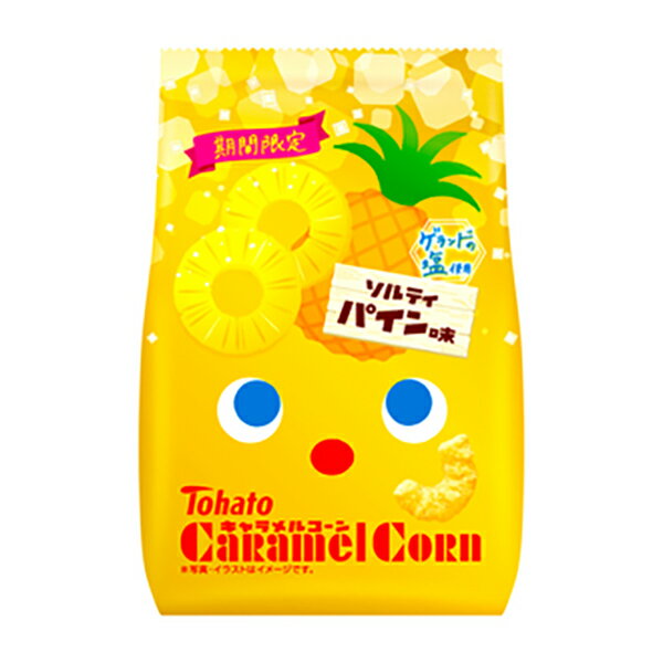 東ハト キャラメルコーン ソルティパイン味 62g