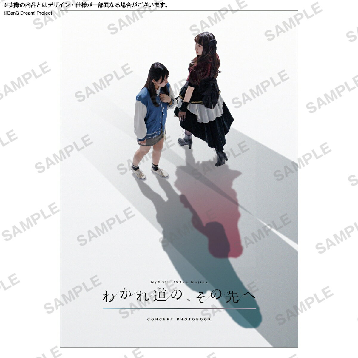 MyGO！！！！！×Ave Mujica 合同ライブ わかれ道の、その先へ CONCEPT PHOTOBOOK 書籍 ブシロードワークス