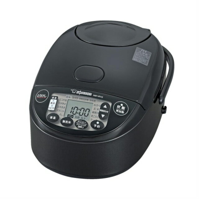象印 ゾウジルシ IH 炊飯器 NW-VS10-TA 5.5合 2023年製 Amazon | 象印 炊飯器 5.5合 IH式 極め炊き 黒まる厚釜 保温30